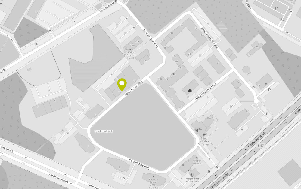 Karte Standort Mönchengladbach